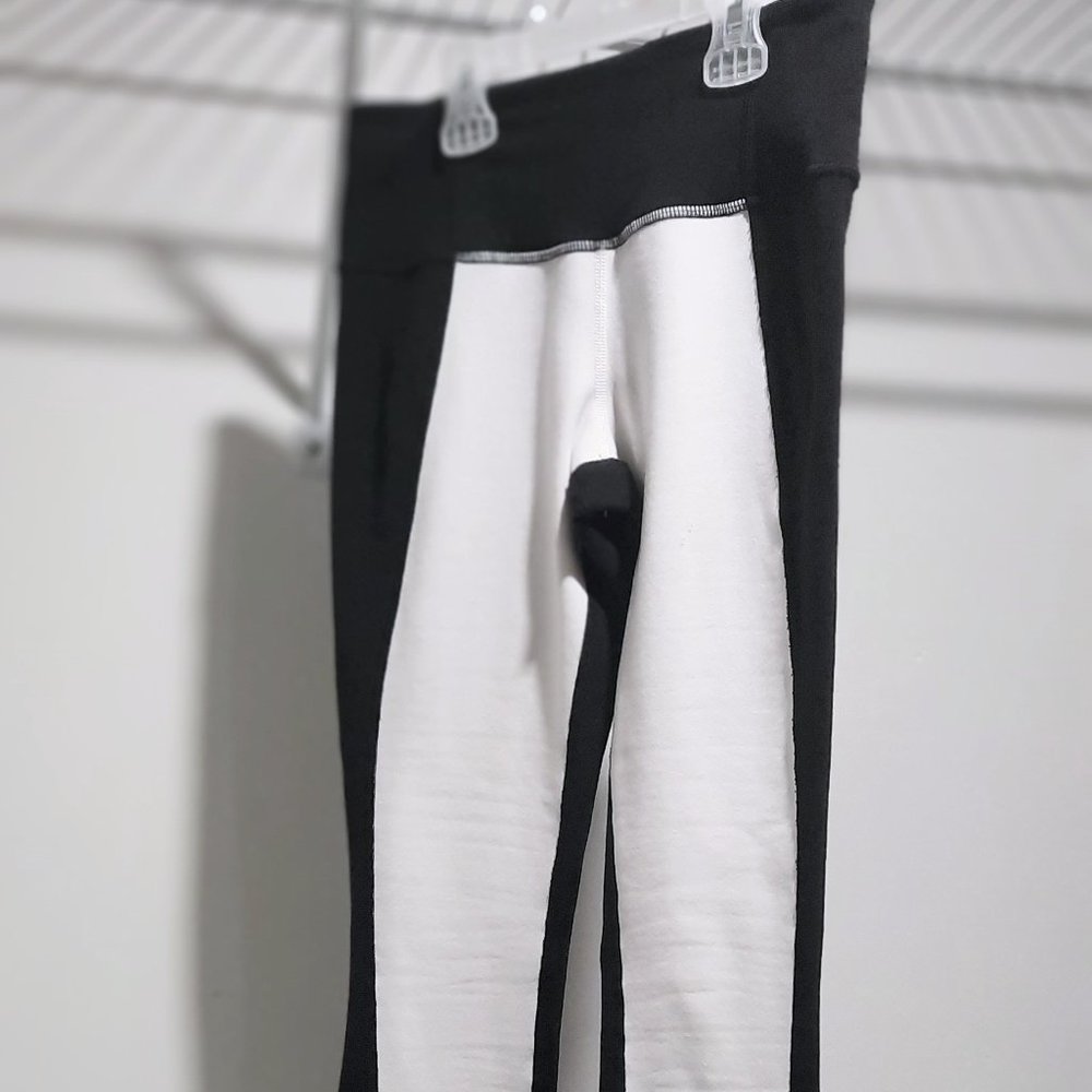 🌟Black and white lulu lemon leggings